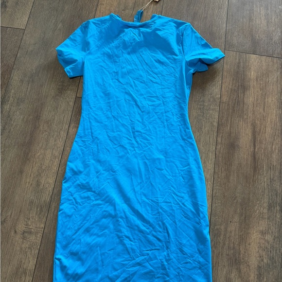 SKIMS Vibrant Blue swim Dress nwt small - Picture 2 of 3